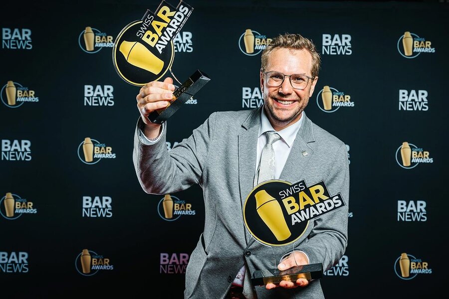 Zweifacher Gewinner Dirk Hany / Bar am Wasser